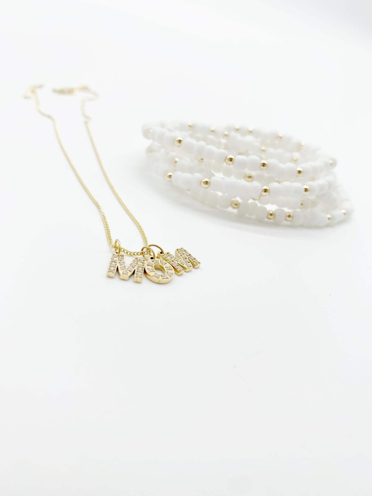Gold Initial Necklace