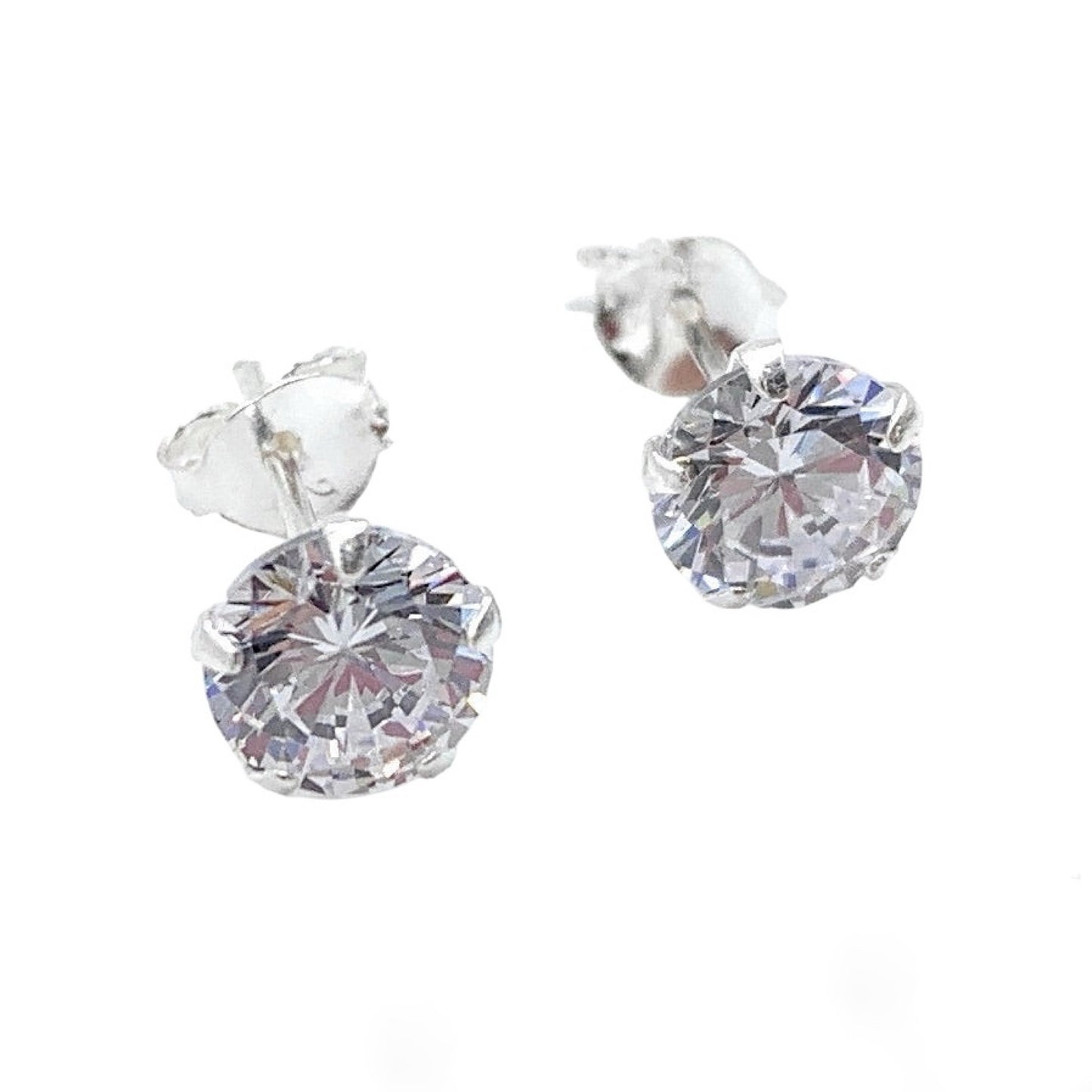 Silver stud Earrings