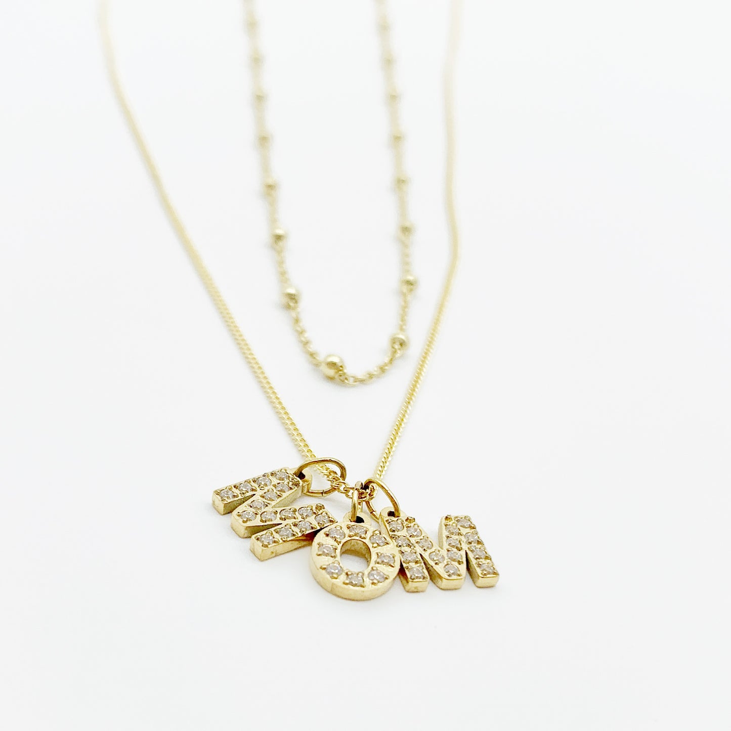 Gold Initial Necklace