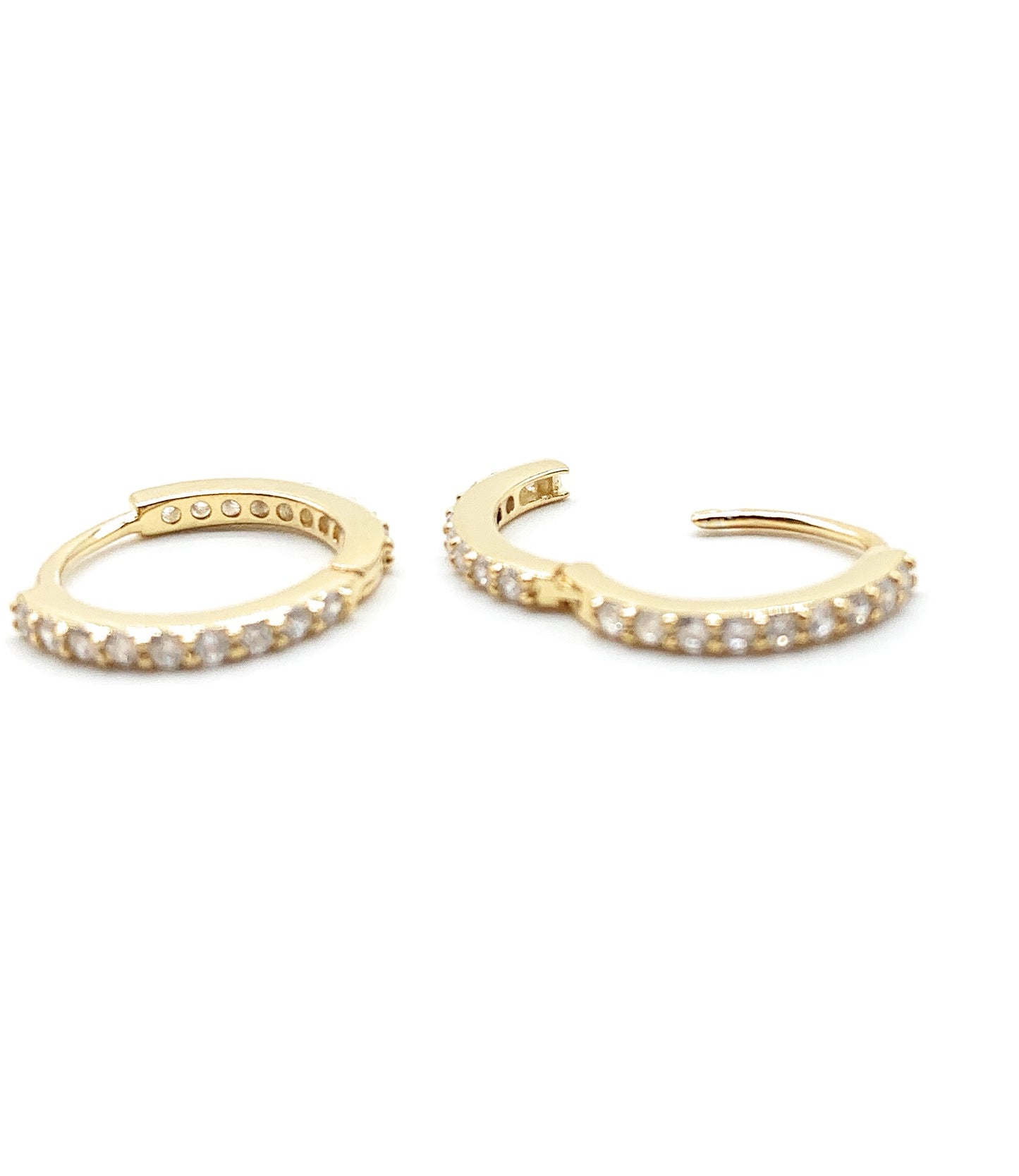 Gold hoop Earrings