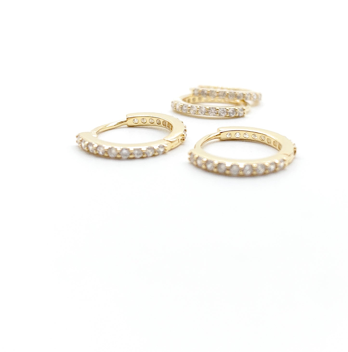Gold hoop Earrings