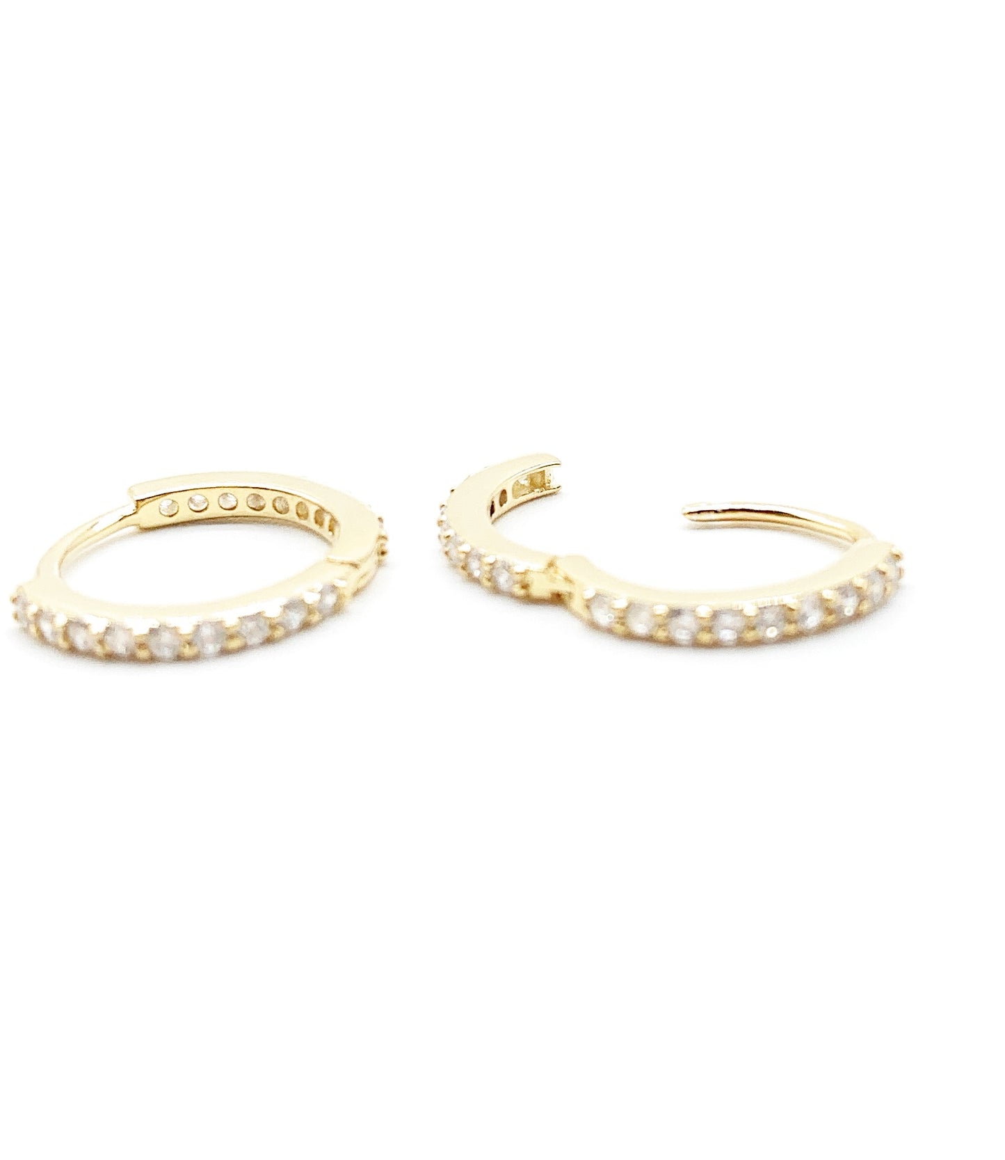 Gold hoop Earrings