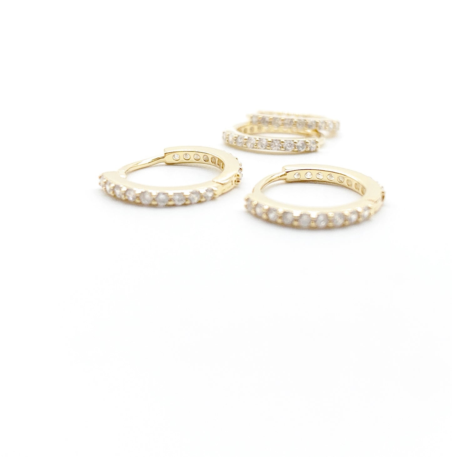 Gold hoop Earrings