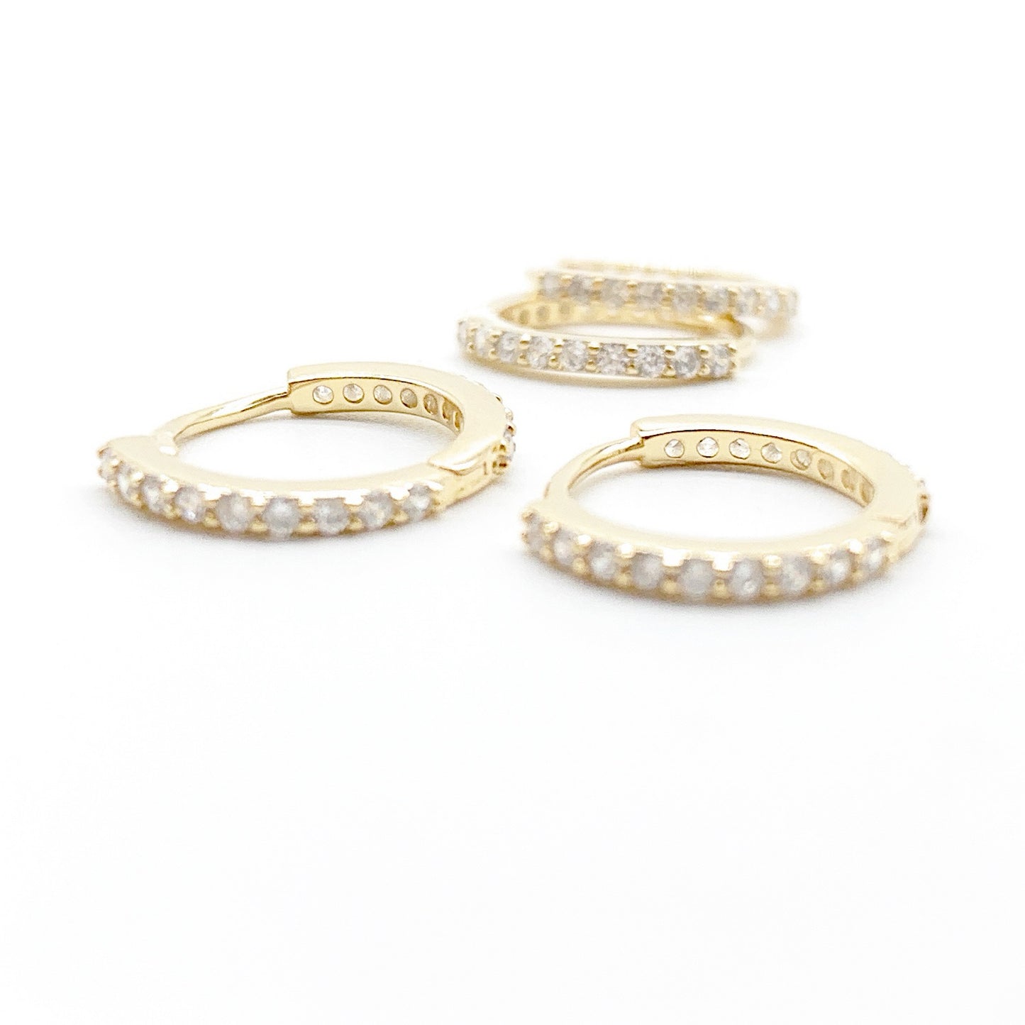 Gold hoop Earrings