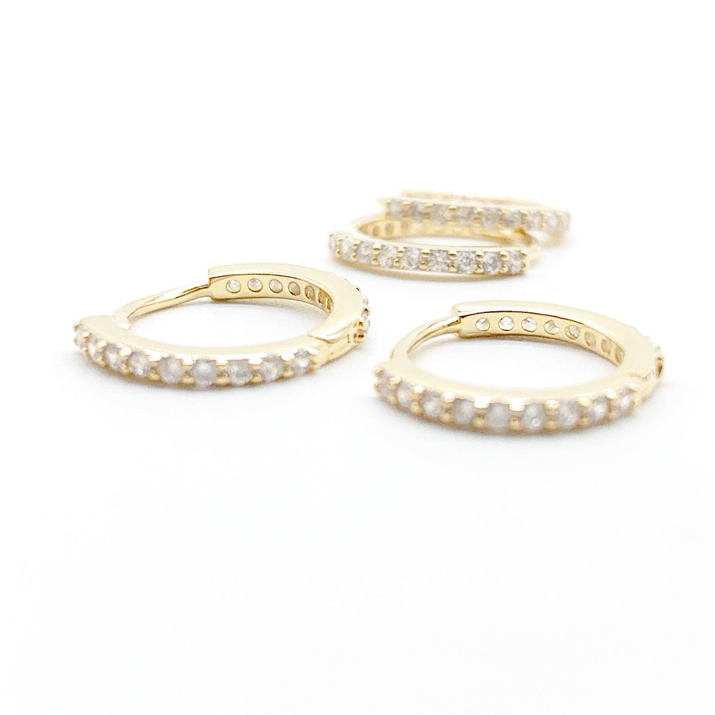 Gold hoop Earrings