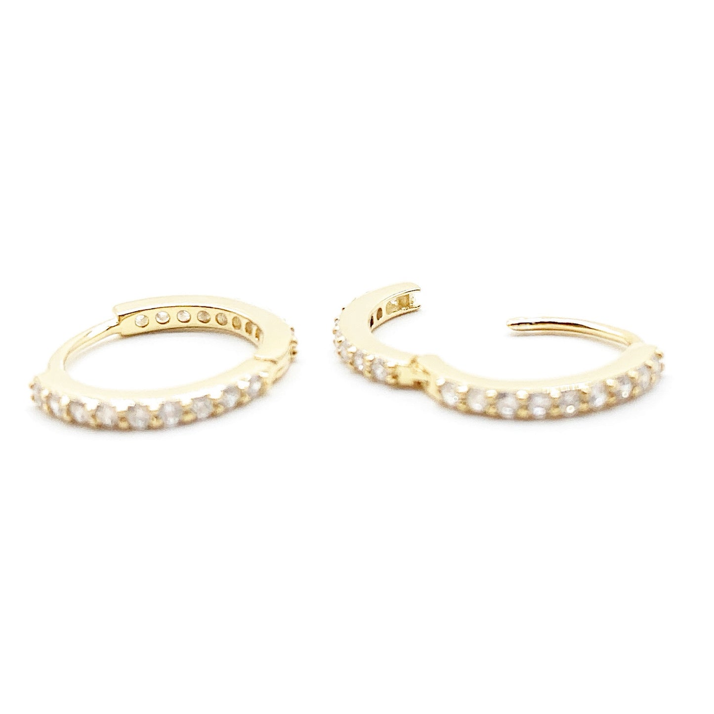 Gold hoop Earrings