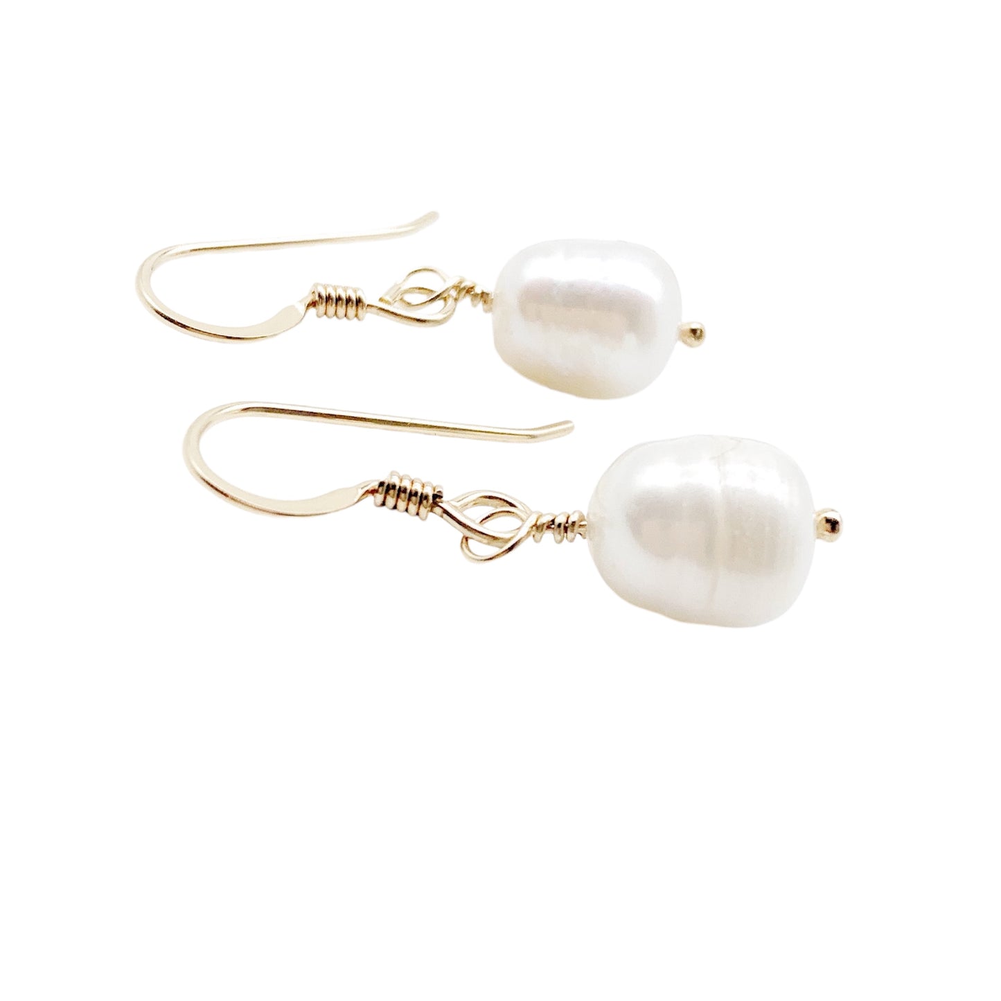 Gold Pearl earrings