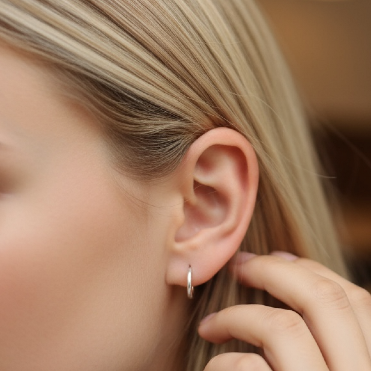 Huggie Hoop Earrings