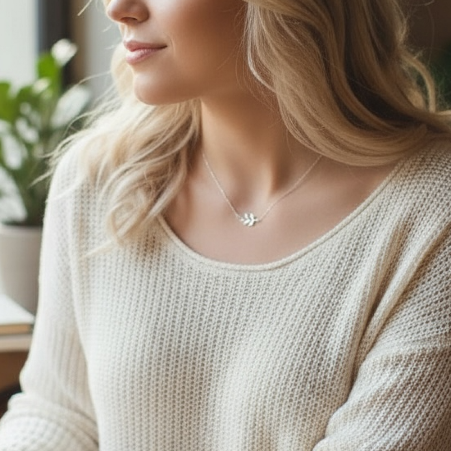 Silver Choker Necklace