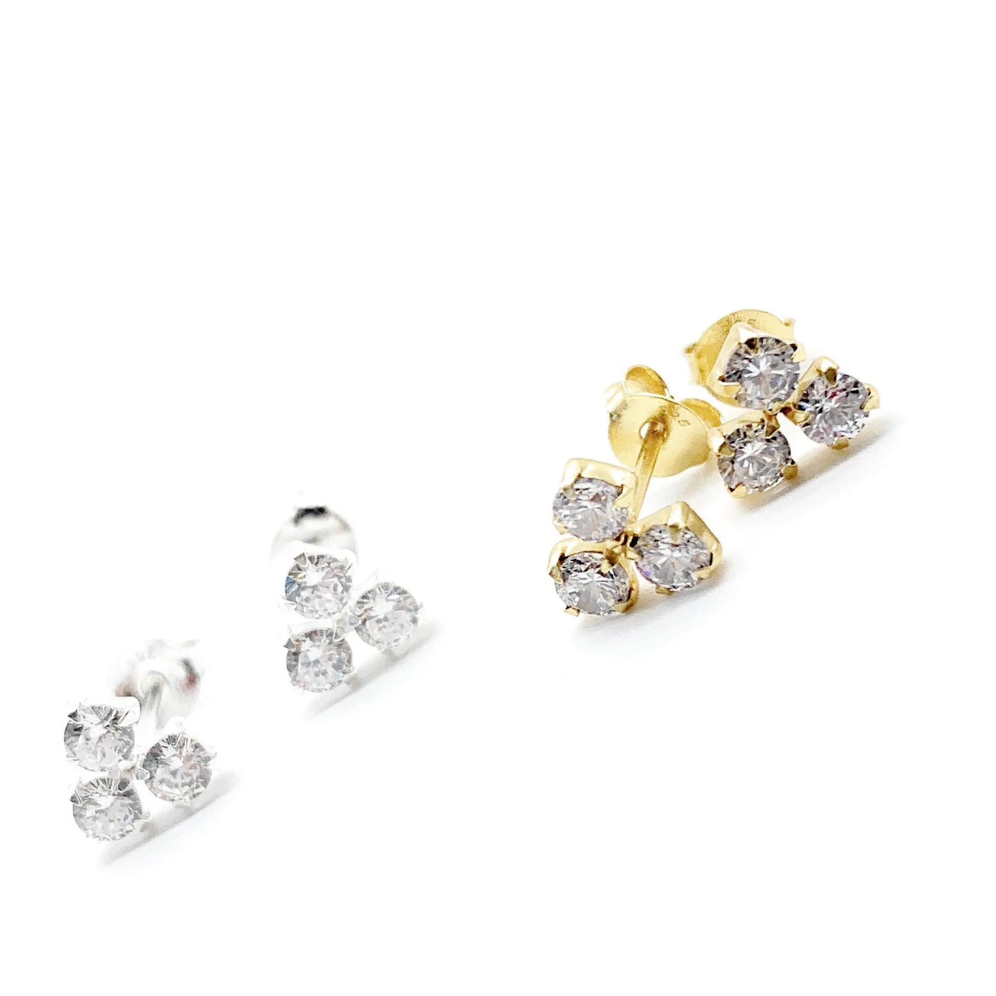 Crystal Stud Earrings Savi Jewelry