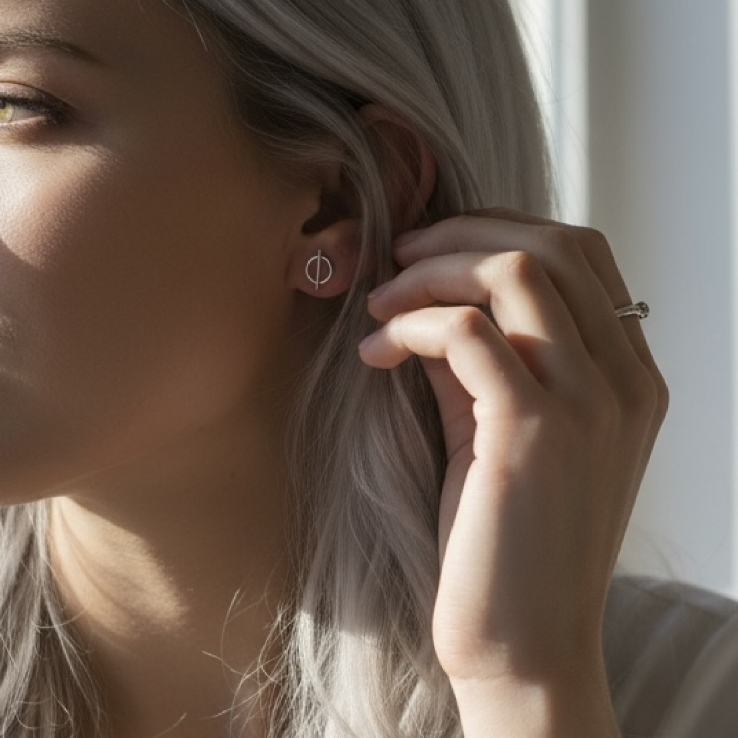 Sterling Silver Stud Earrings