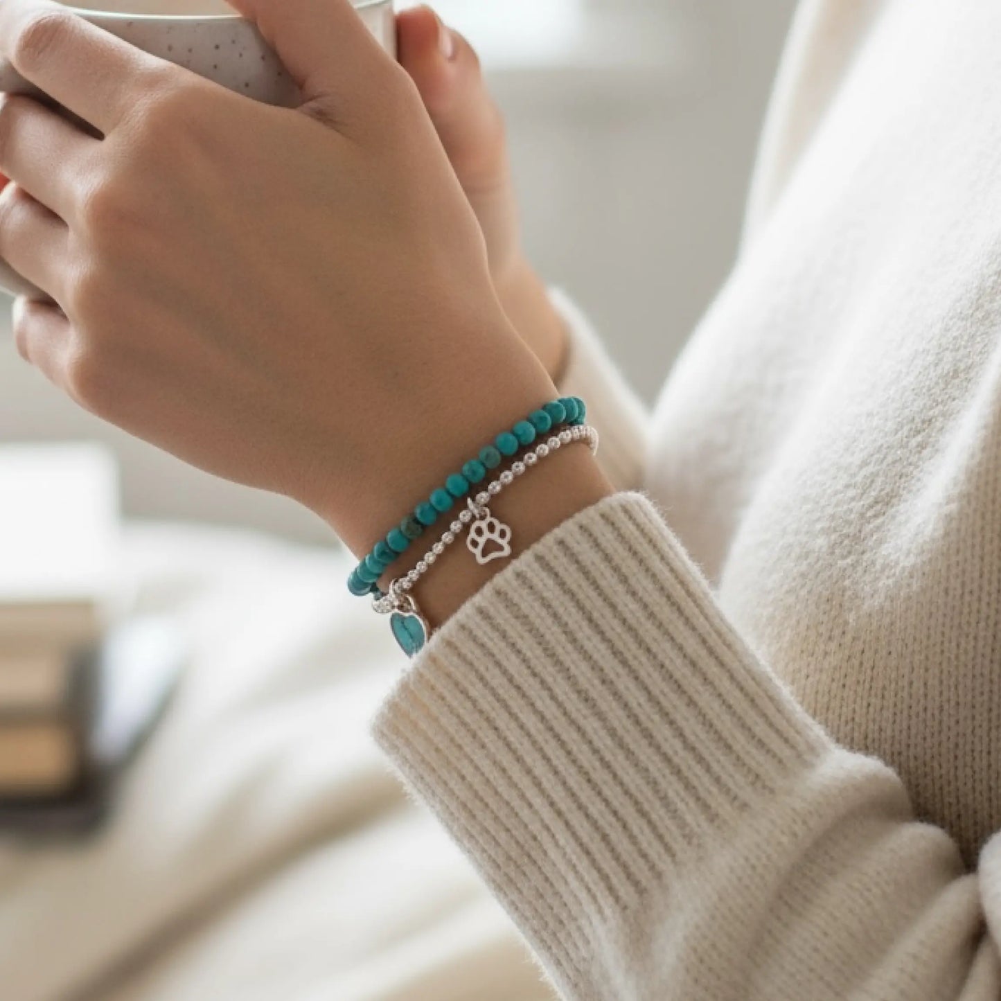 Silver Paw Bracelet Savi Jewelry