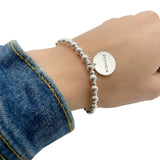Silver Personalized bracelet