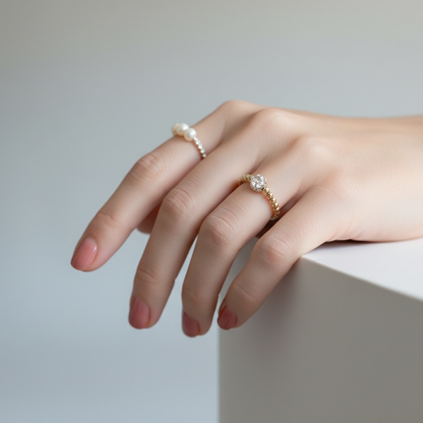Gold Stretch Ring