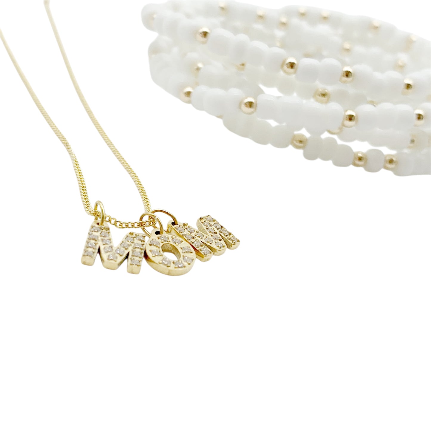 Gold Initial Necklace