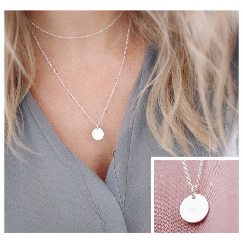 Custom Initial necklace - Savi Jewelry
