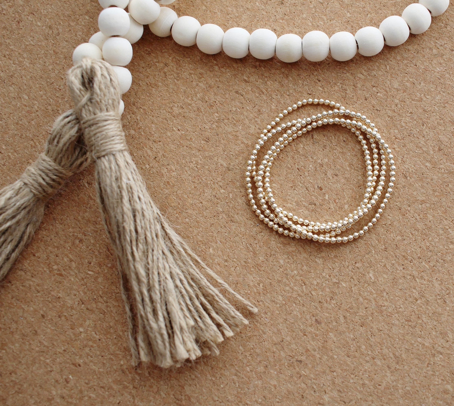 Minimalist Gold bracelet stack - Savi Jewelry