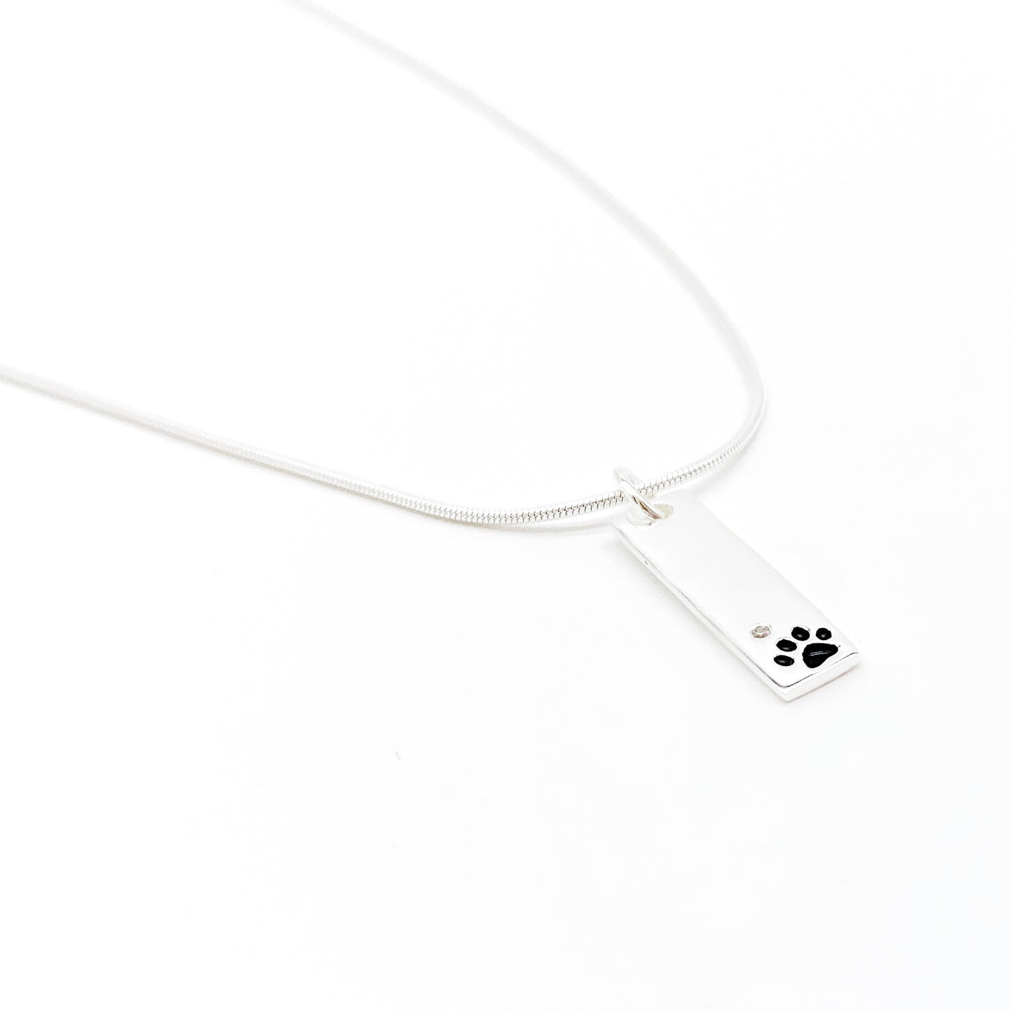 Paw print Necklace