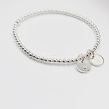 Personalized initial bracelet - Savi Jewelry