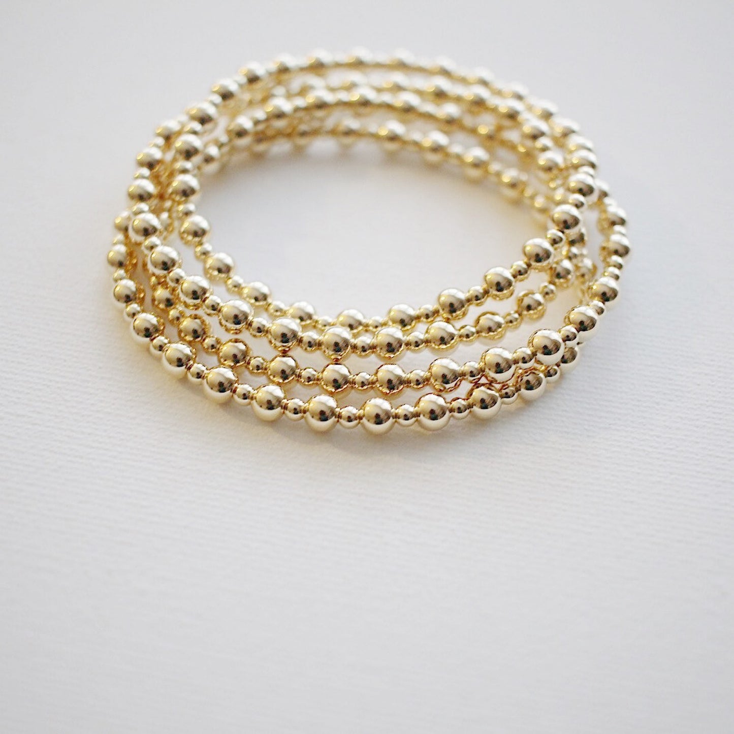 5mm gold filled bracelet - Savi Jewelry