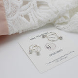 Bridesmaids hoop earrings - Savi Jewelry