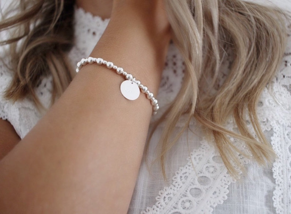 Silver Personalized bracelet