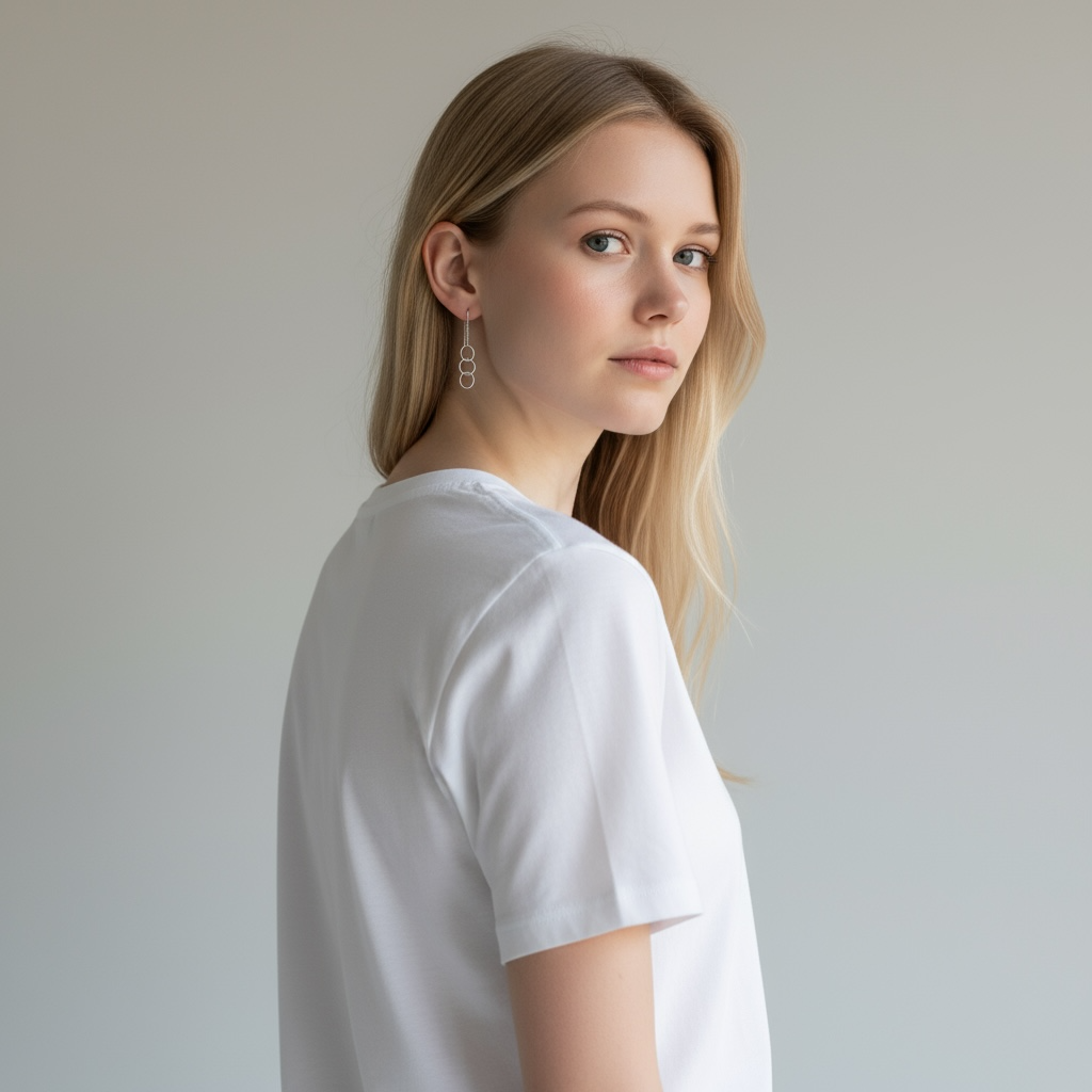 Silver Threader Earrings