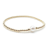 Gold Pearl bracelet