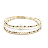 Gold Pearl bracelet