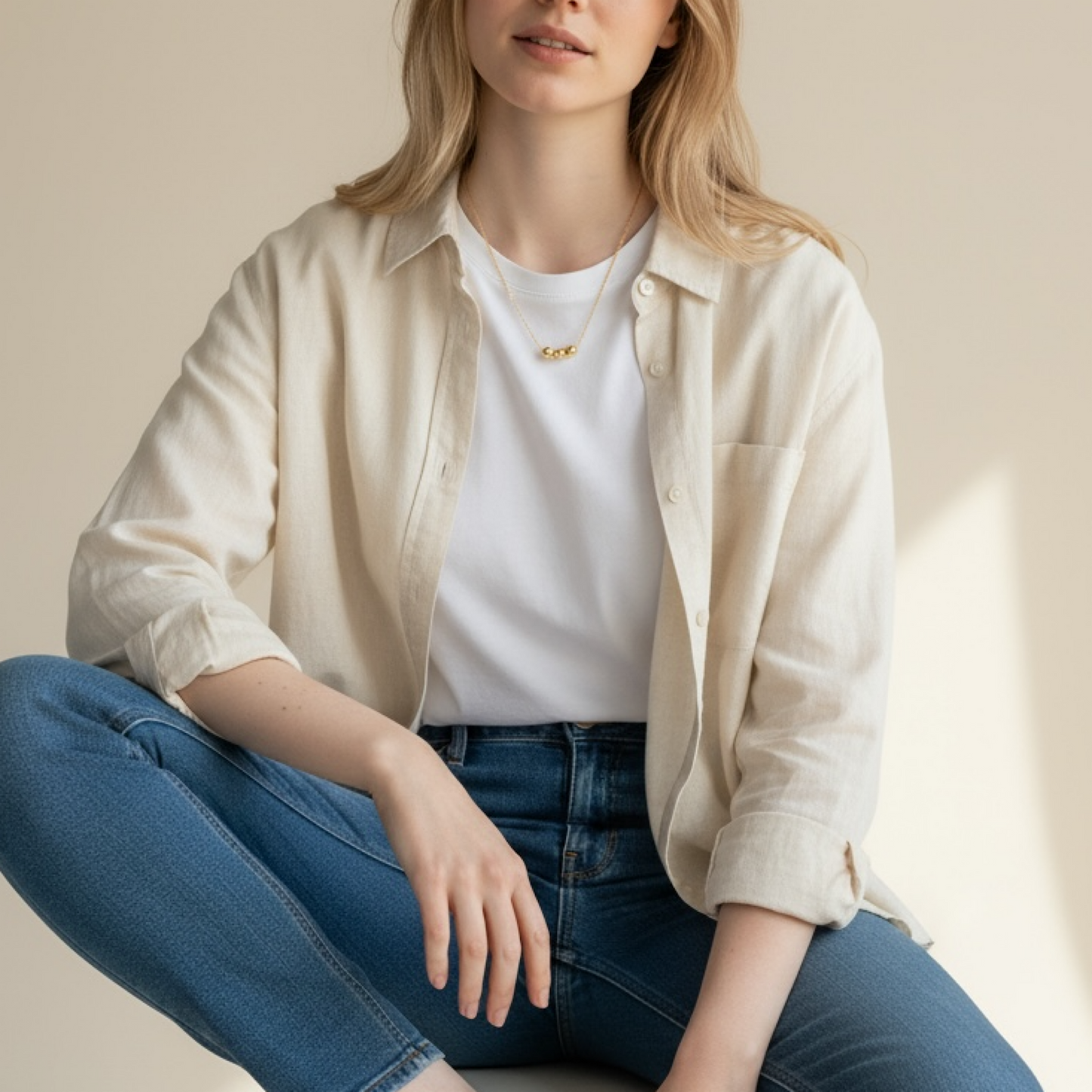 Gold Choker necklace