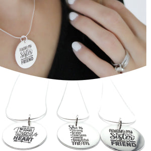 Personalized Silver Necklace