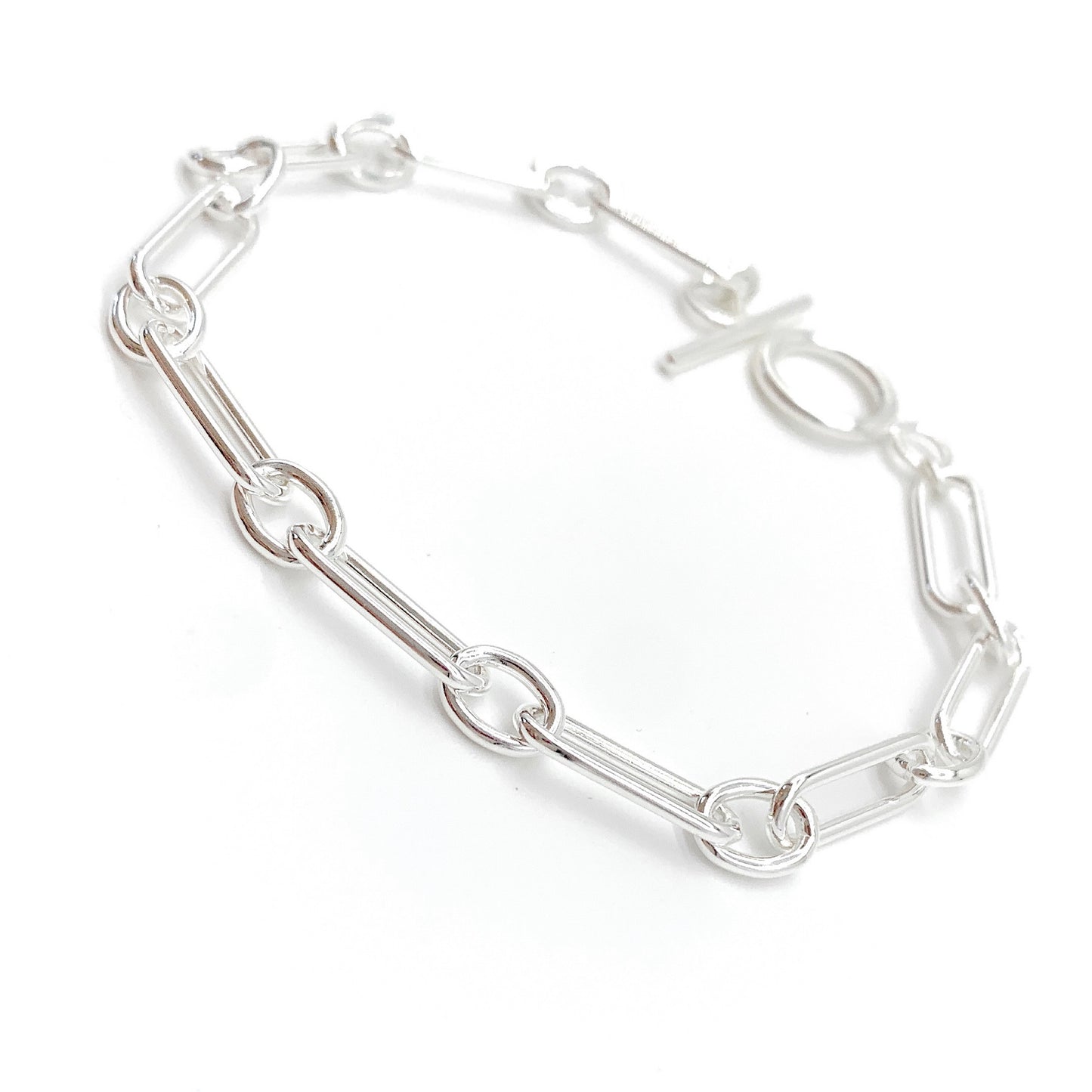 Silver Toggle Bracelet