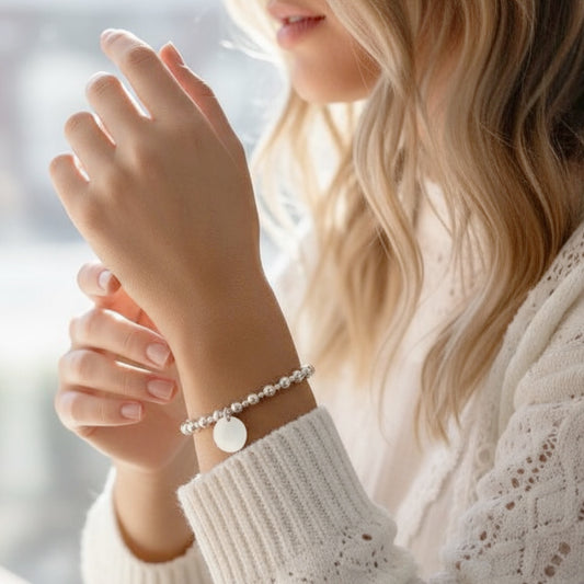 Silver Personalized bracelet