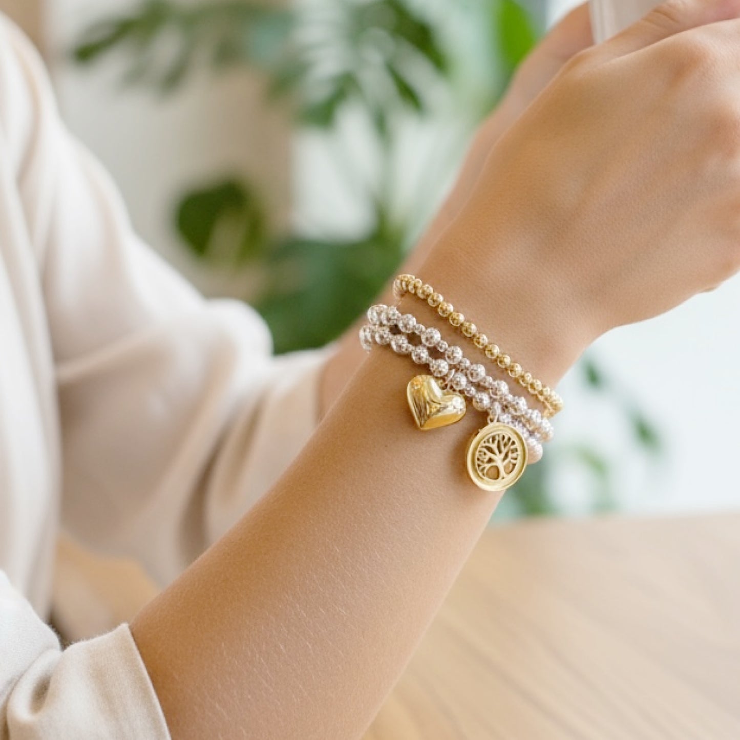 Silver Charm bracelet