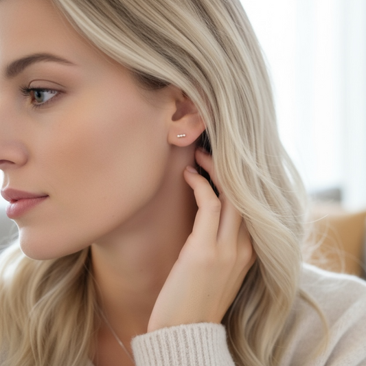 Sterling Silver Stud Earrings