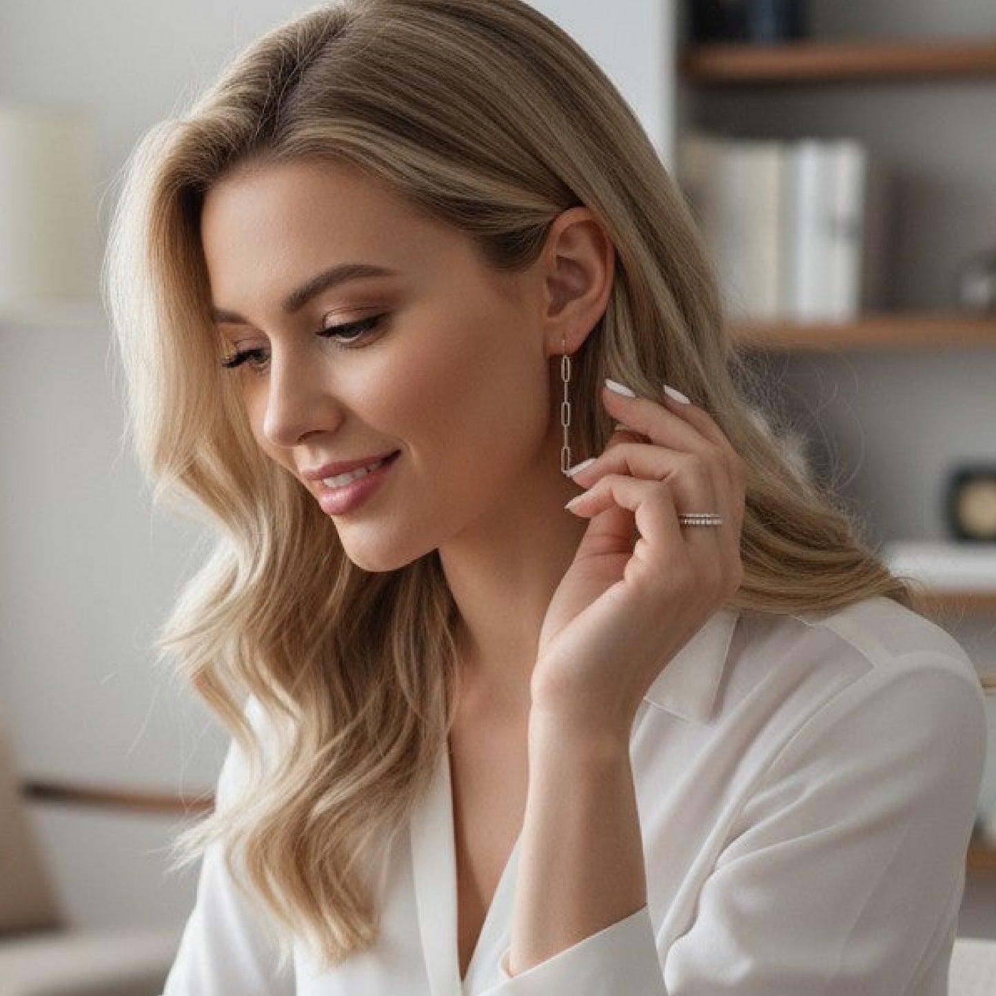 Silver Dangle Earrings