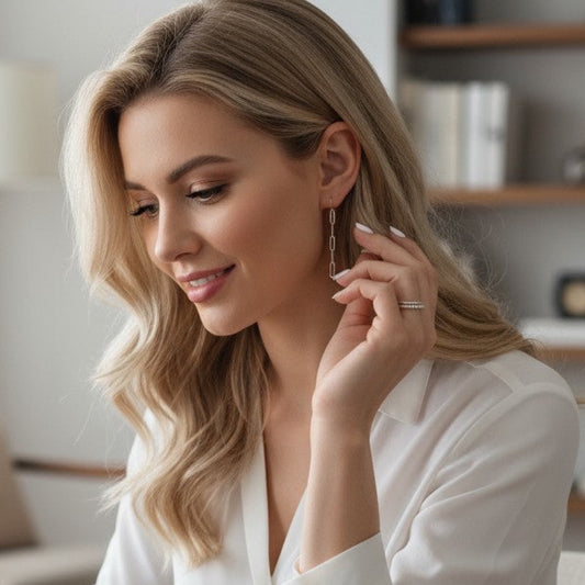 Silver Dangle Earrings
