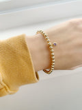 Gold Birthstone bracelet
