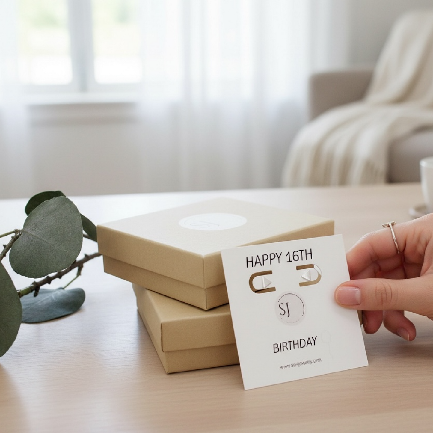 Silver Stud Earrings 16th BDAY