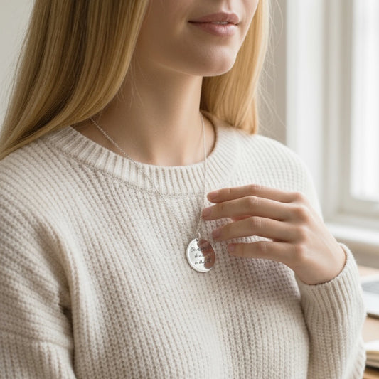 Graduation necklace 🤍