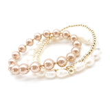 Gold Pearl bracelet