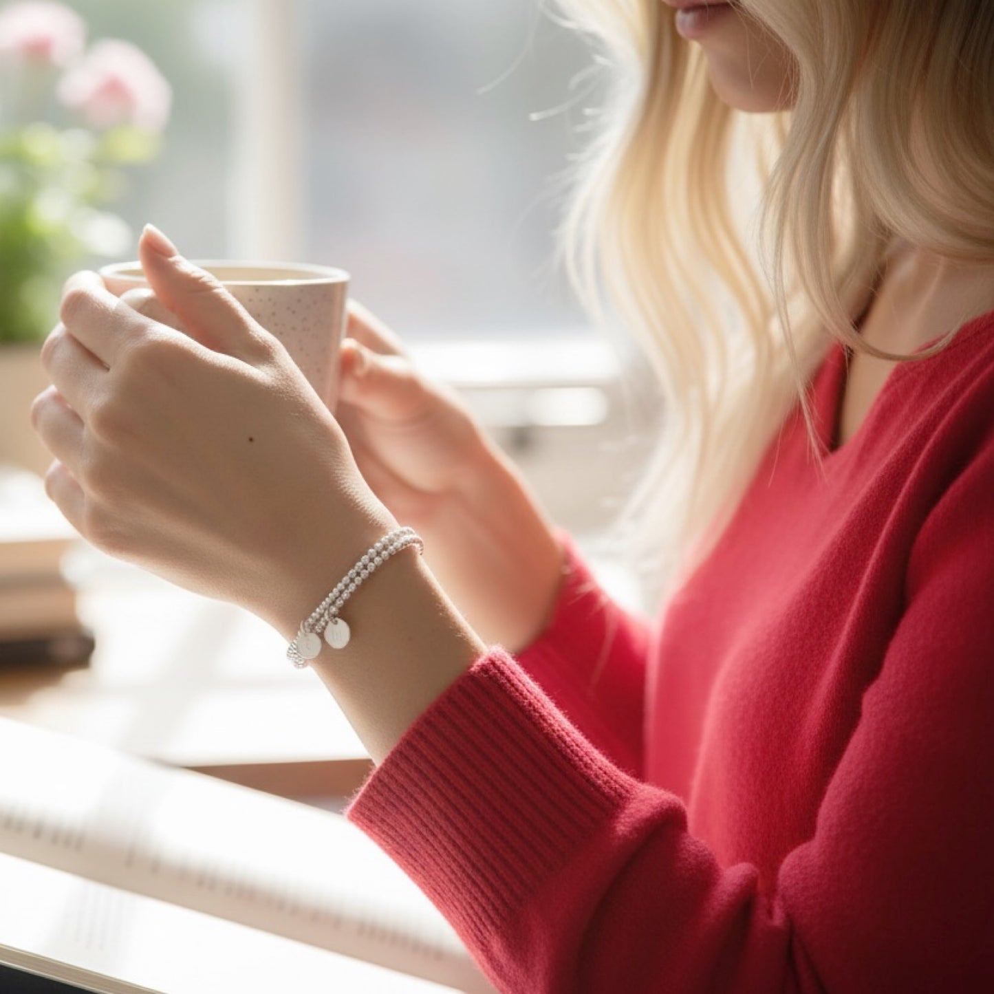 Sterling Silver bead Bracelet