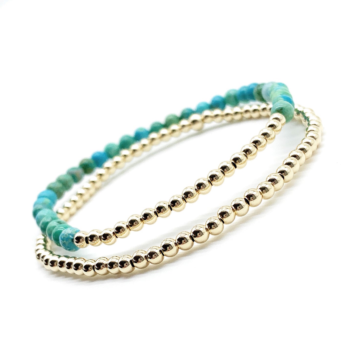 Silver Gemstone Bracelet