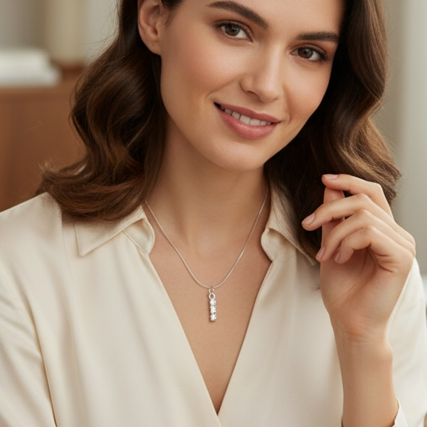 Dainty Crystal Necklace