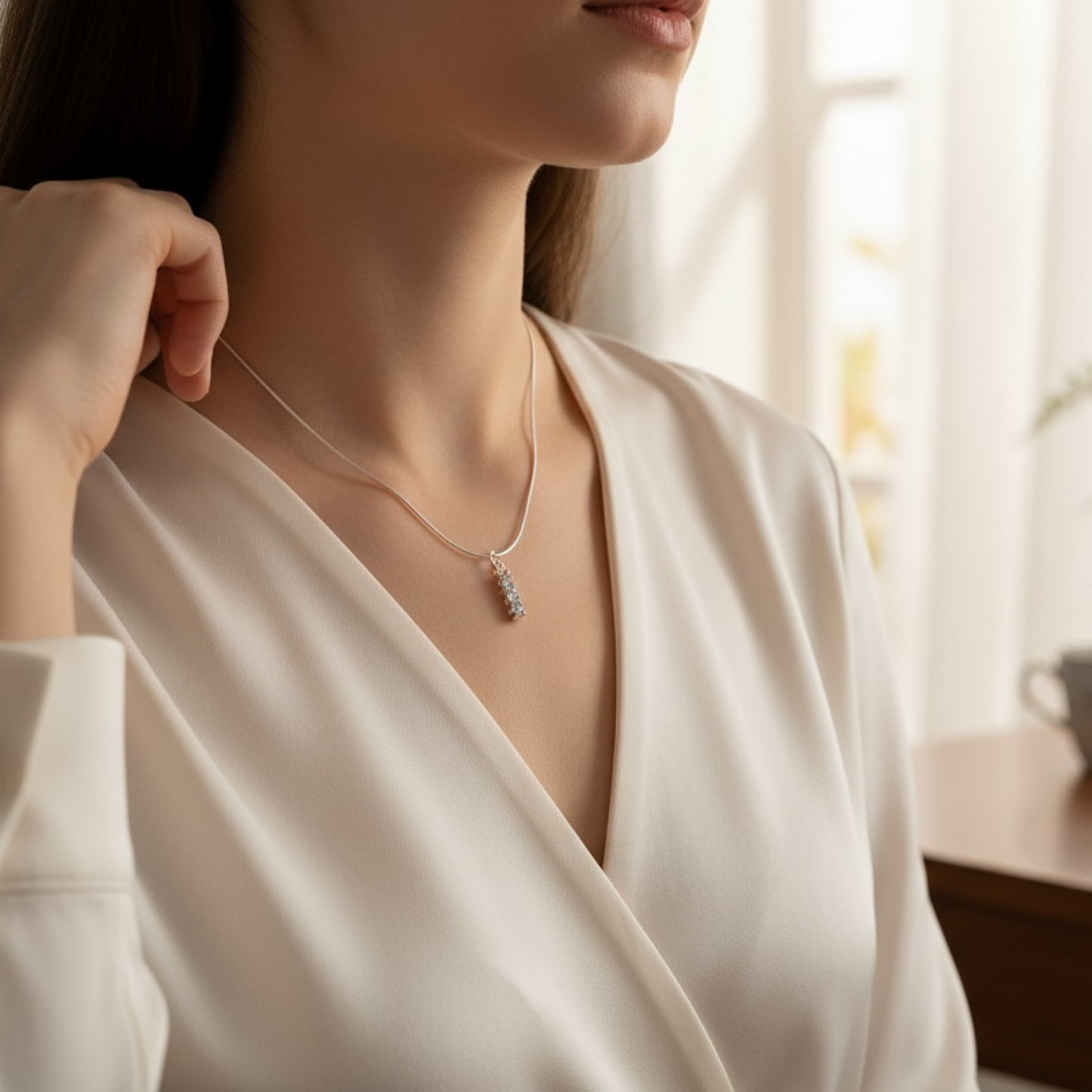 Dainty Crystal Necklace