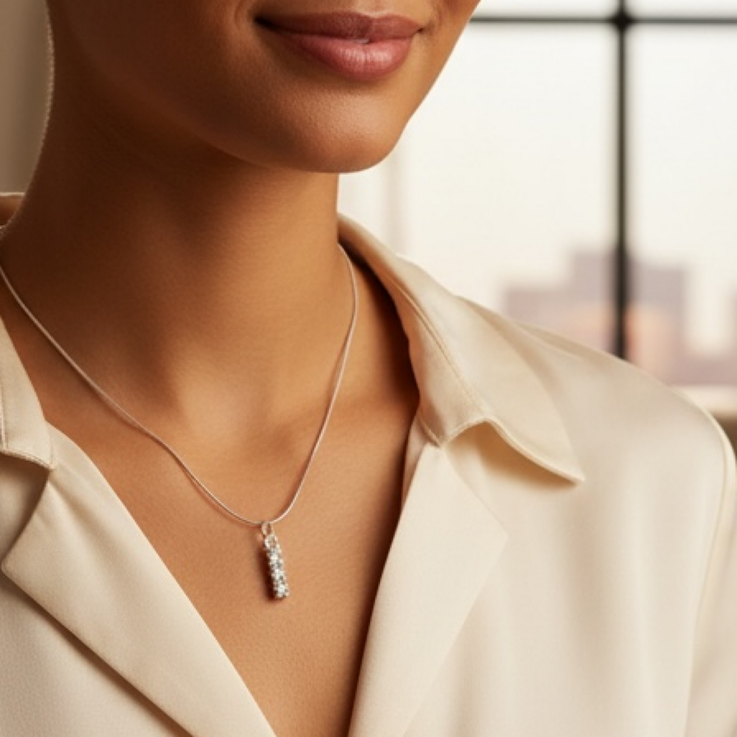 Dainty Crystal Necklace