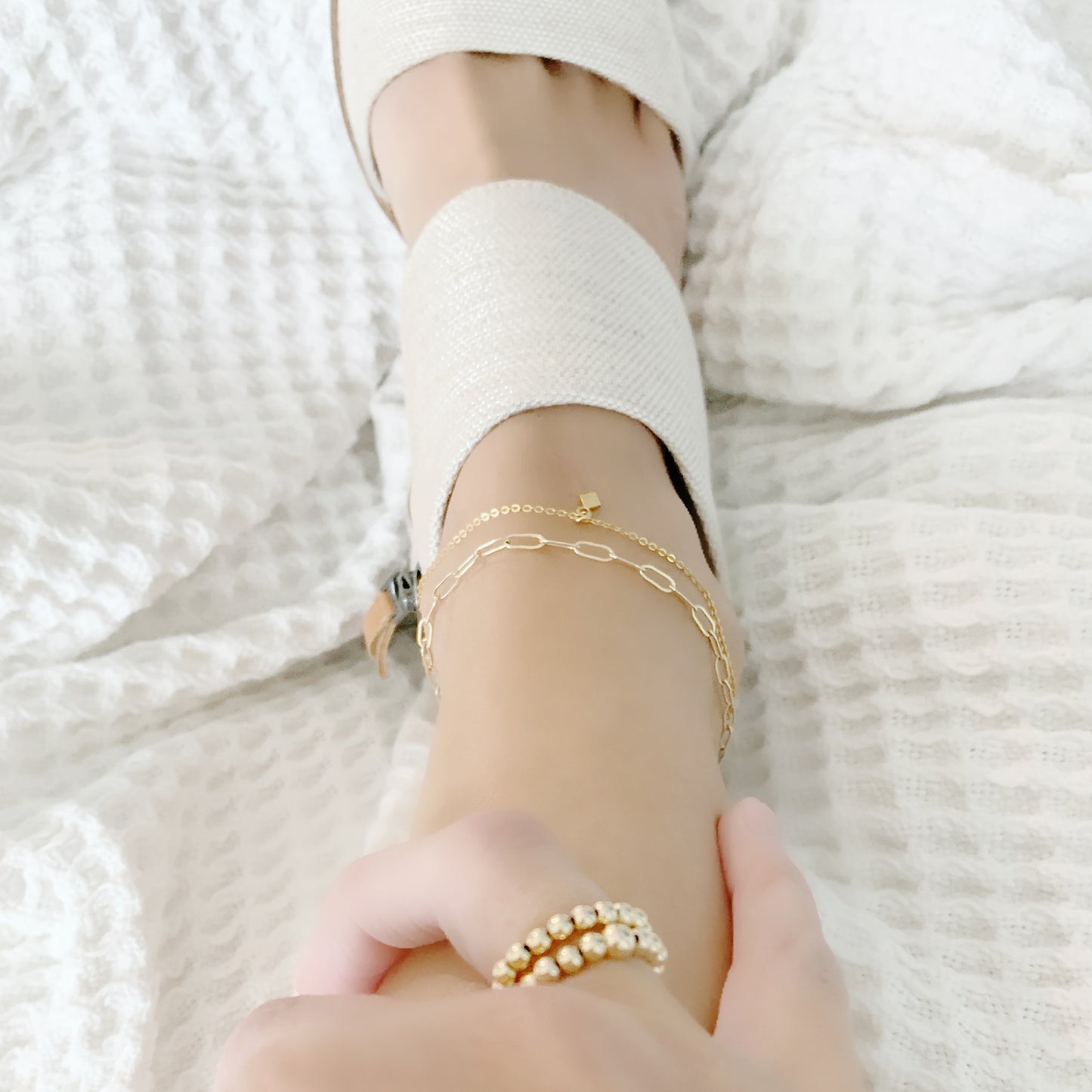 Gold Anklet
