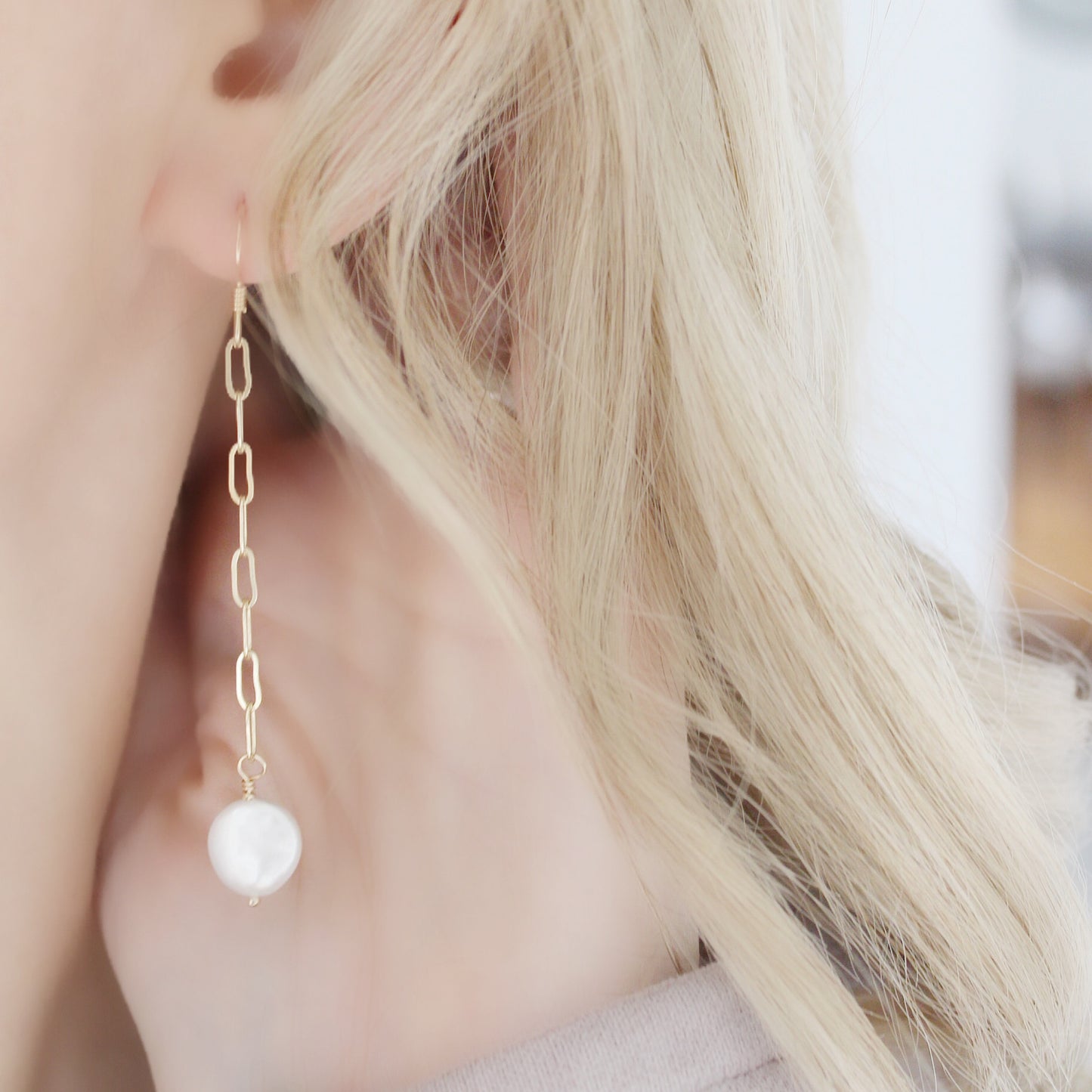 Gold Dangle Earrings