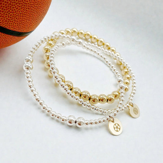 Silver Sports Bracelet SaviJewelry