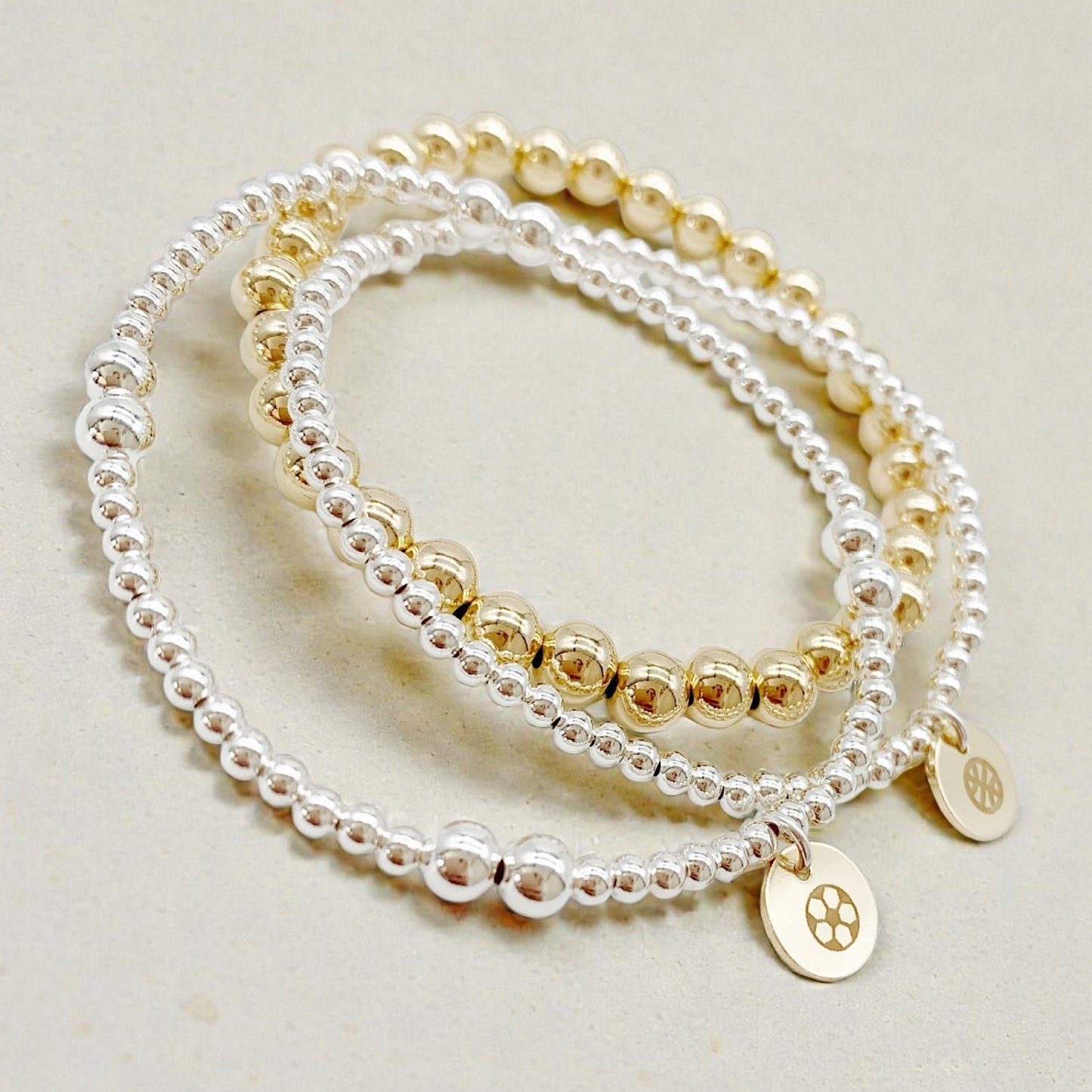 Silver Sports Bracelet